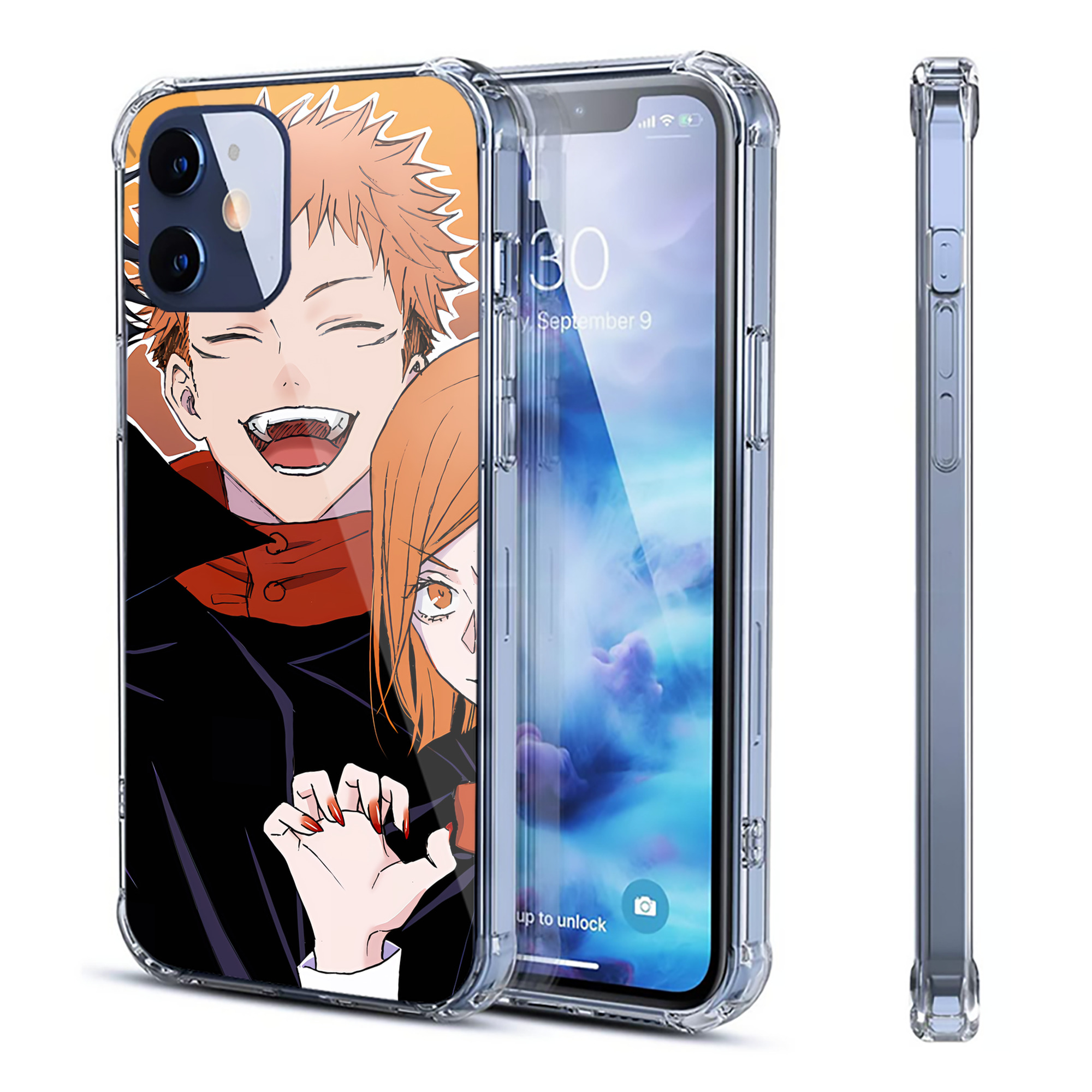 （画像用） SPY×FAMILY间谍家家酒 【iPhone 12シリーズ対応】透明スマホケース（クリアソフトケース）